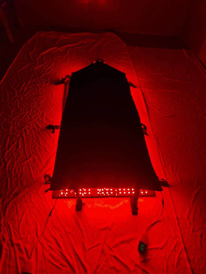 Red light physiotherapy instrument