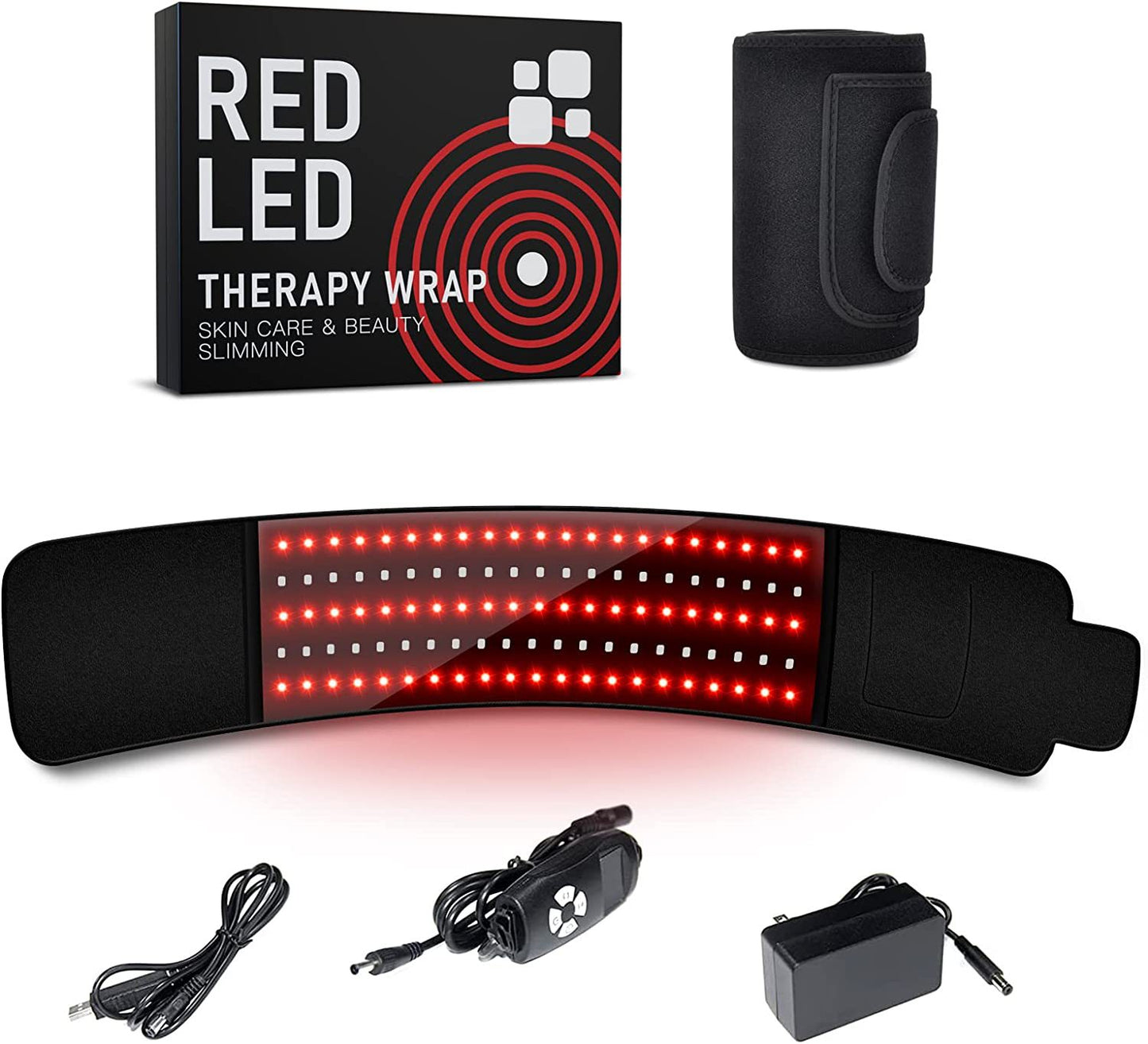 Red Light Therapy Belt with Adjustable Intensity