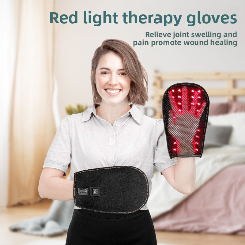 Red Light Therapy Gloves Infrared Hand Instrument