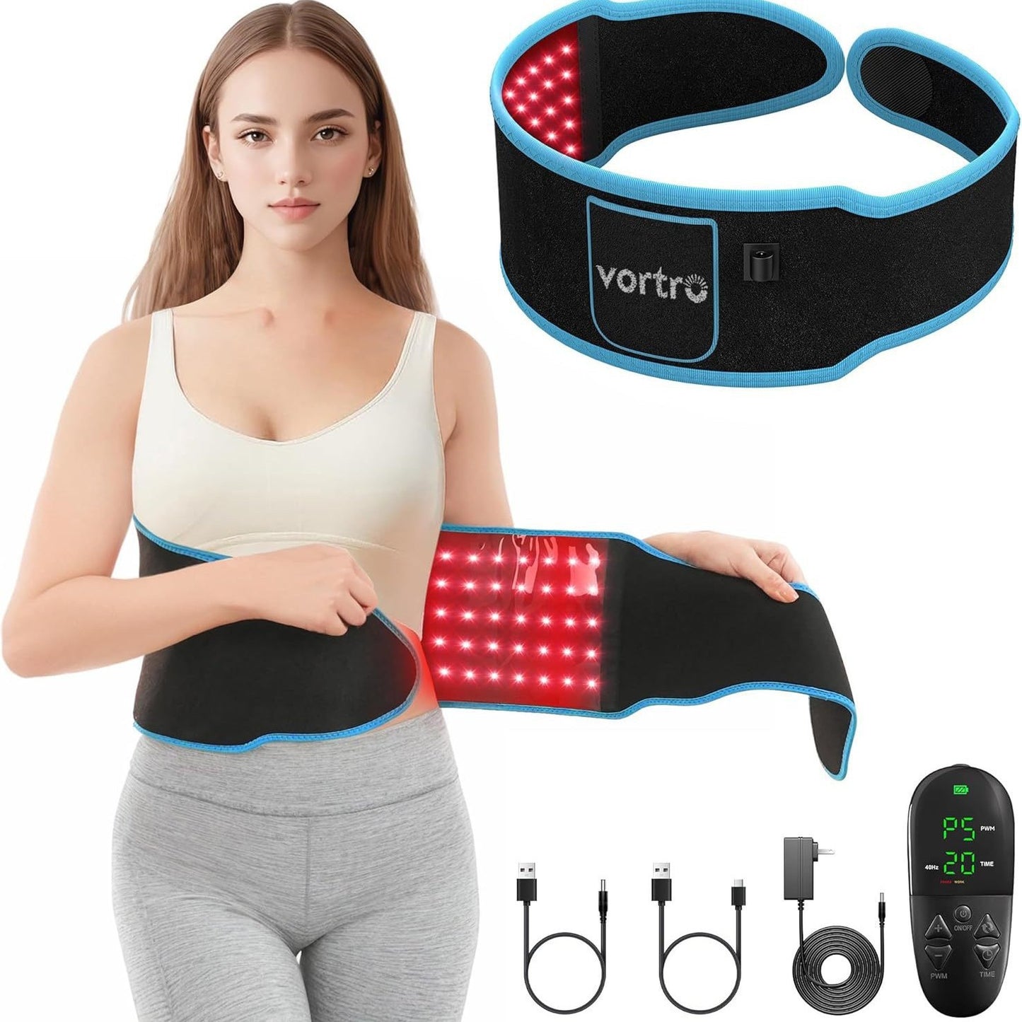 Red Light Therapy Heating Belt