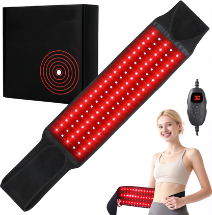 Red Light Therapy Heating Massage Waist Belt