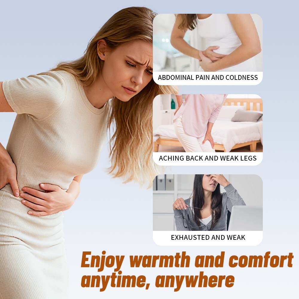Red Light Therapy Heating Waist Massager