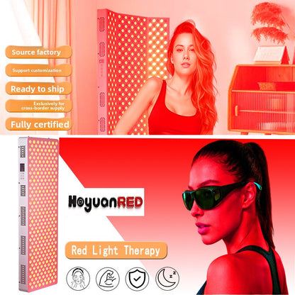 Red light therapy lamp