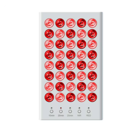 Red light therapy lamp