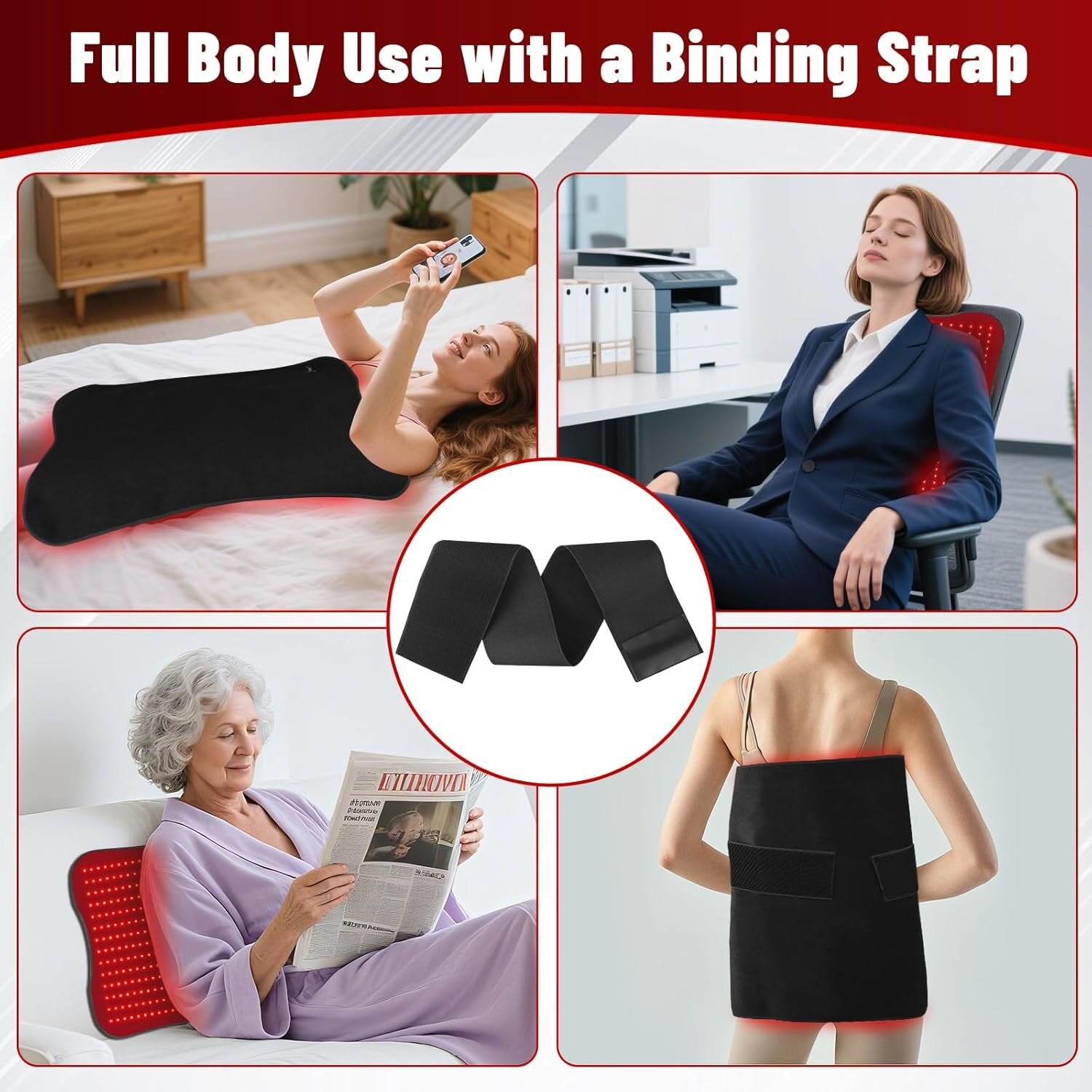 Red light therapy physiotherapy instrument