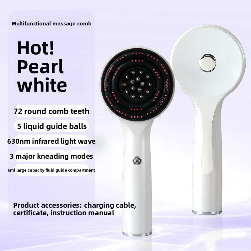 Red Light Therapy Scalp Massage Comb