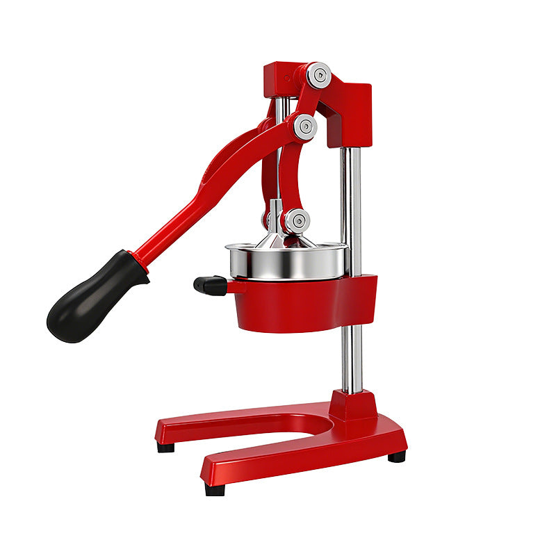 Red Manual Citrus Juicer