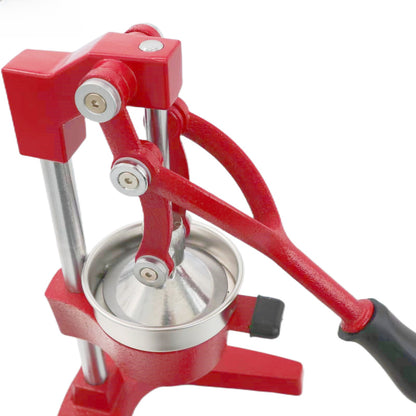 Red Manual Citrus Juicer