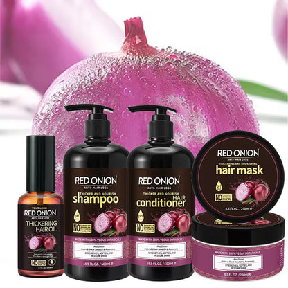 Red Onion Shampoo and Conditioner Set