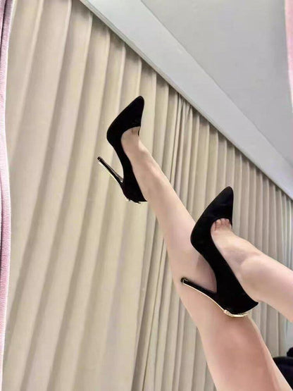 Red Sole Pointed Toe High Heels