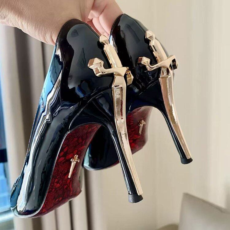 Red Sole Pointed Toe High Heels
