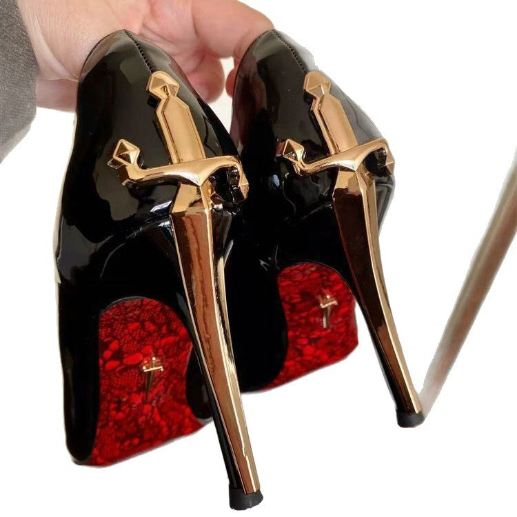 Red Sole Pointed Toe High Heels