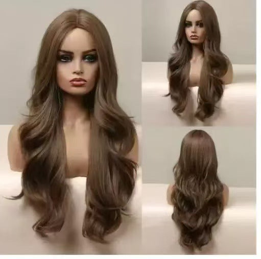 Red wine color wig