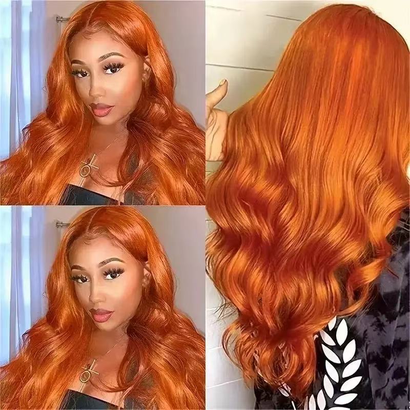 Red wine color wig