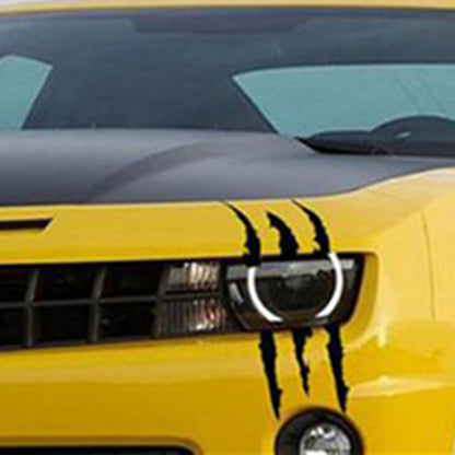 Reflective Claw Mark Car Sticker