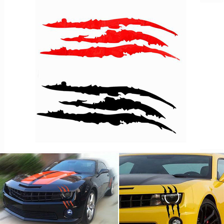 Reflective Claw Mark Car Sticker