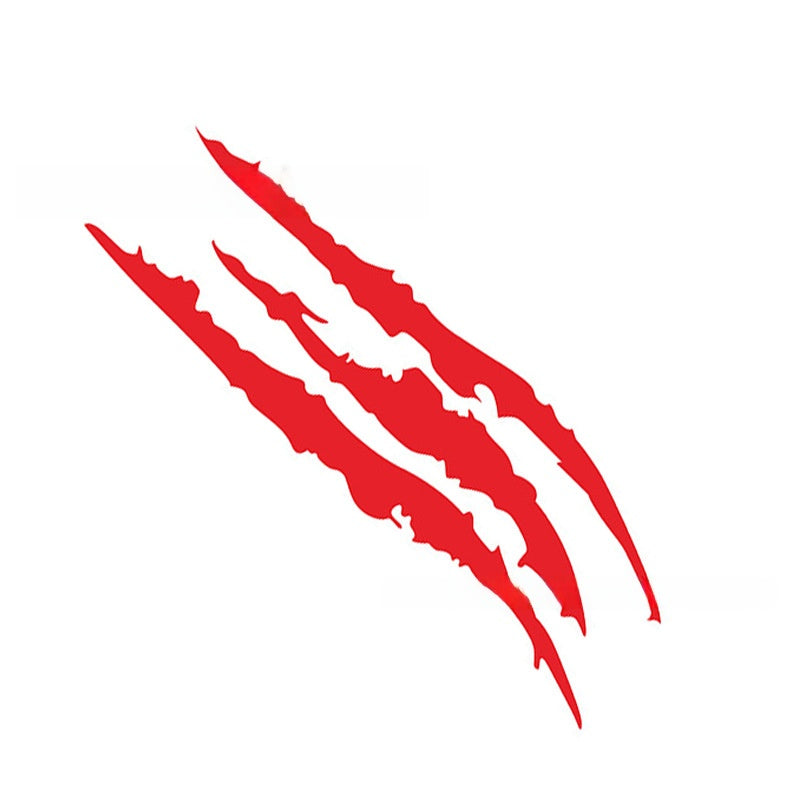 Reflective Claw Mark Car Sticker