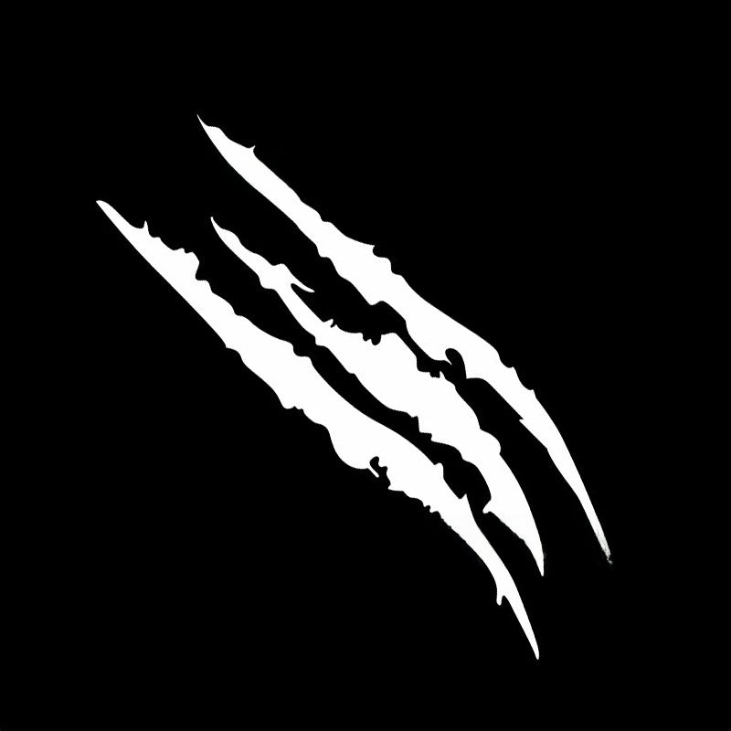 Reflective Claw Mark Car Sticker