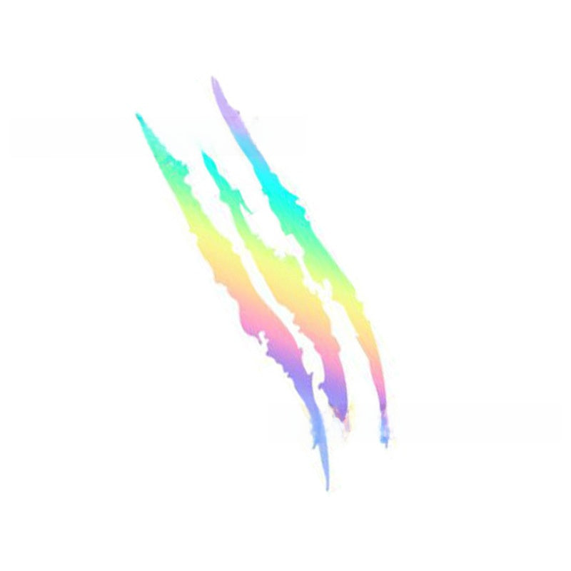 Reflective Claw Mark Car Sticker