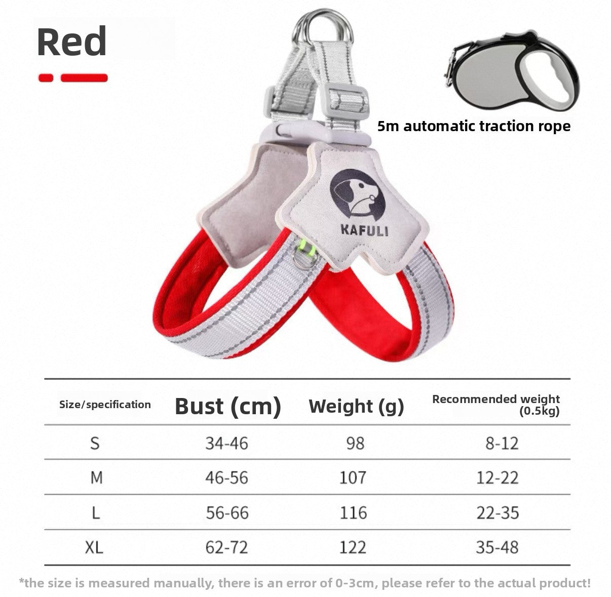 Reflective Dog Harness and Leash