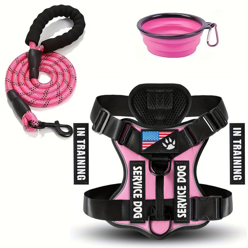Reflective dog vest