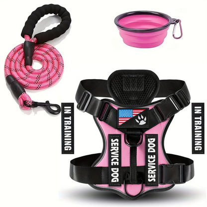 Reflective dog vest
