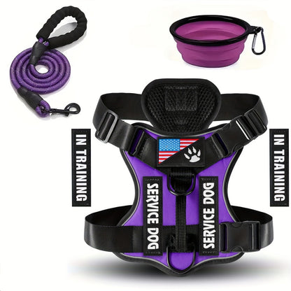Reflective dog vest