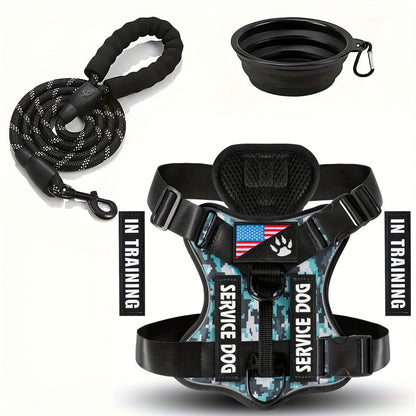 Reflective dog vest