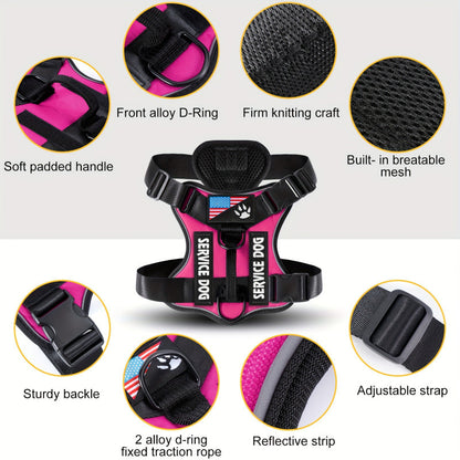 Reflective dog vest