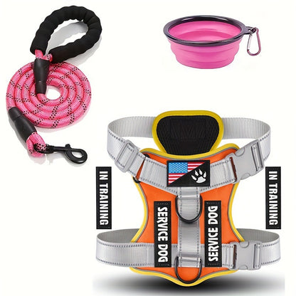 Reflective dog vest
