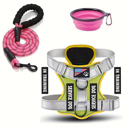 Reflective dog vest
