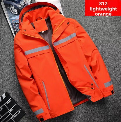 Reflective Fleece-Lined Work Jacket