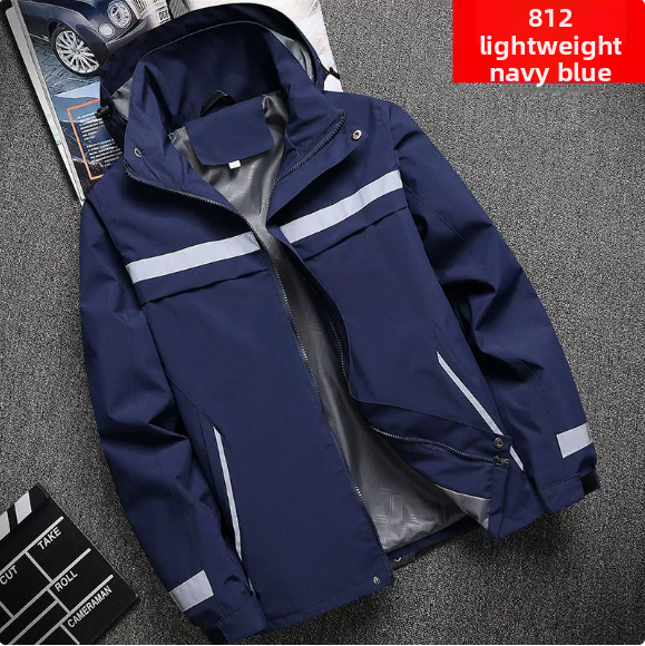Reflective Fleece-Lined Work Jacket