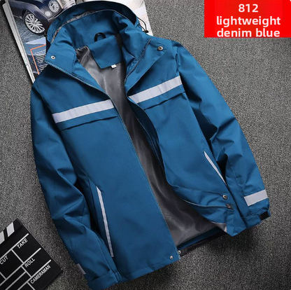 Reflective Fleece-Lined Work Jacket