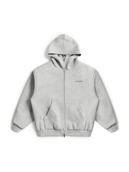Reflective Print Hooded Sweatshirt