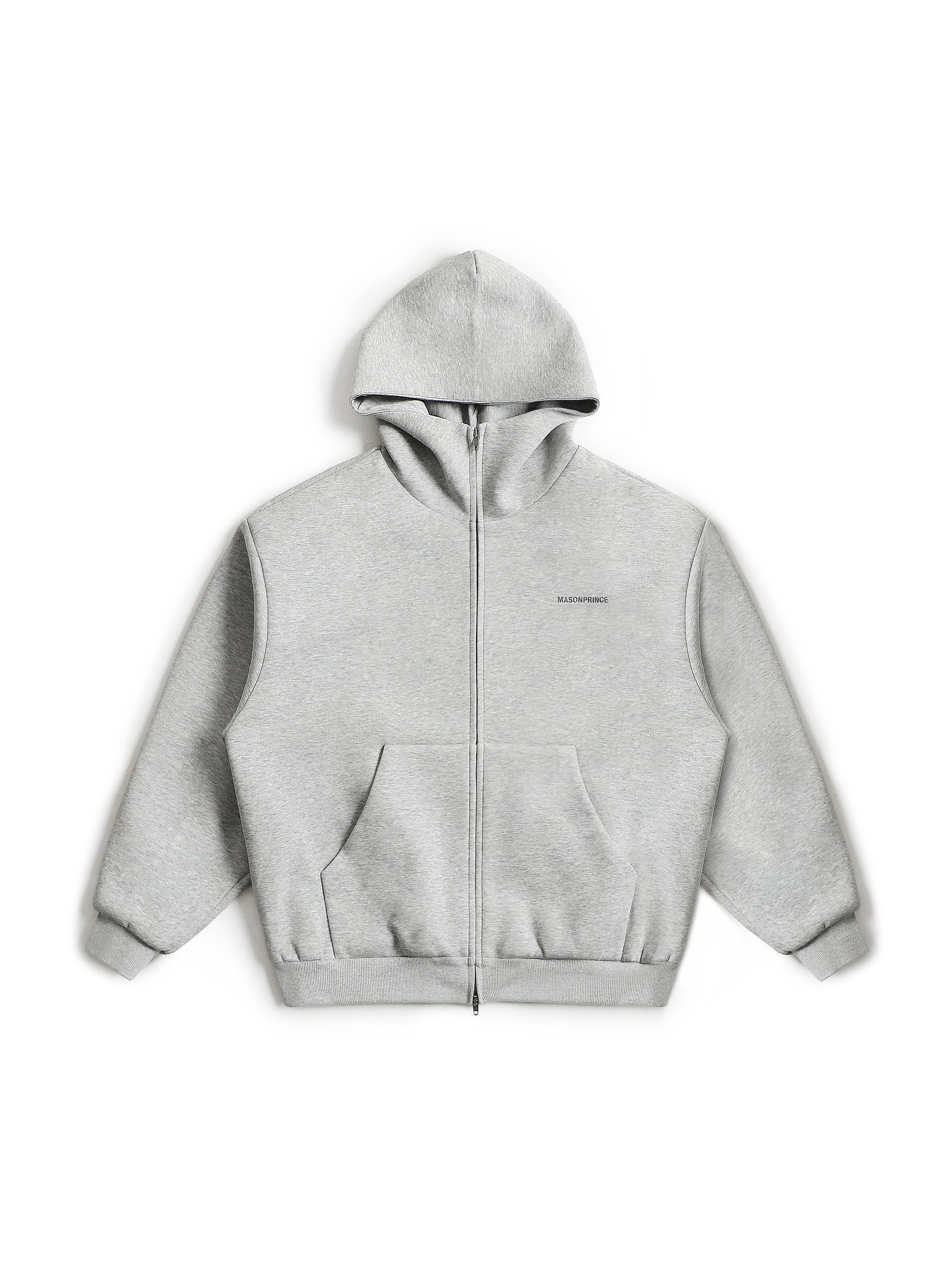 Reflective Print Hooded Sweatshirt