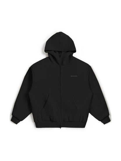 Reflective Print Hooded Sweatshirt