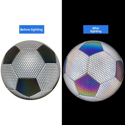 Reflective Soccer Ball No. 5 Fluorescent Soccer Ball