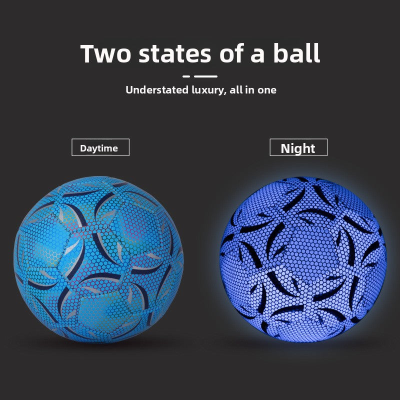 Reflective Soccer Ball No. 5 Fluorescent Soccer Ball