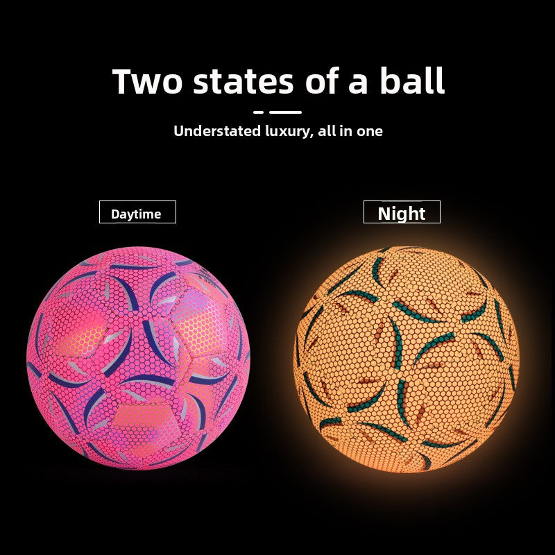 Reflective Soccer Ball No. 5 Fluorescent Soccer Ball