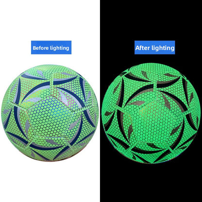 Reflective Soccer Ball No. 5 Fluorescent Soccer Ball