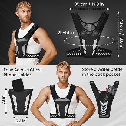 Reflective Sports Running Vest