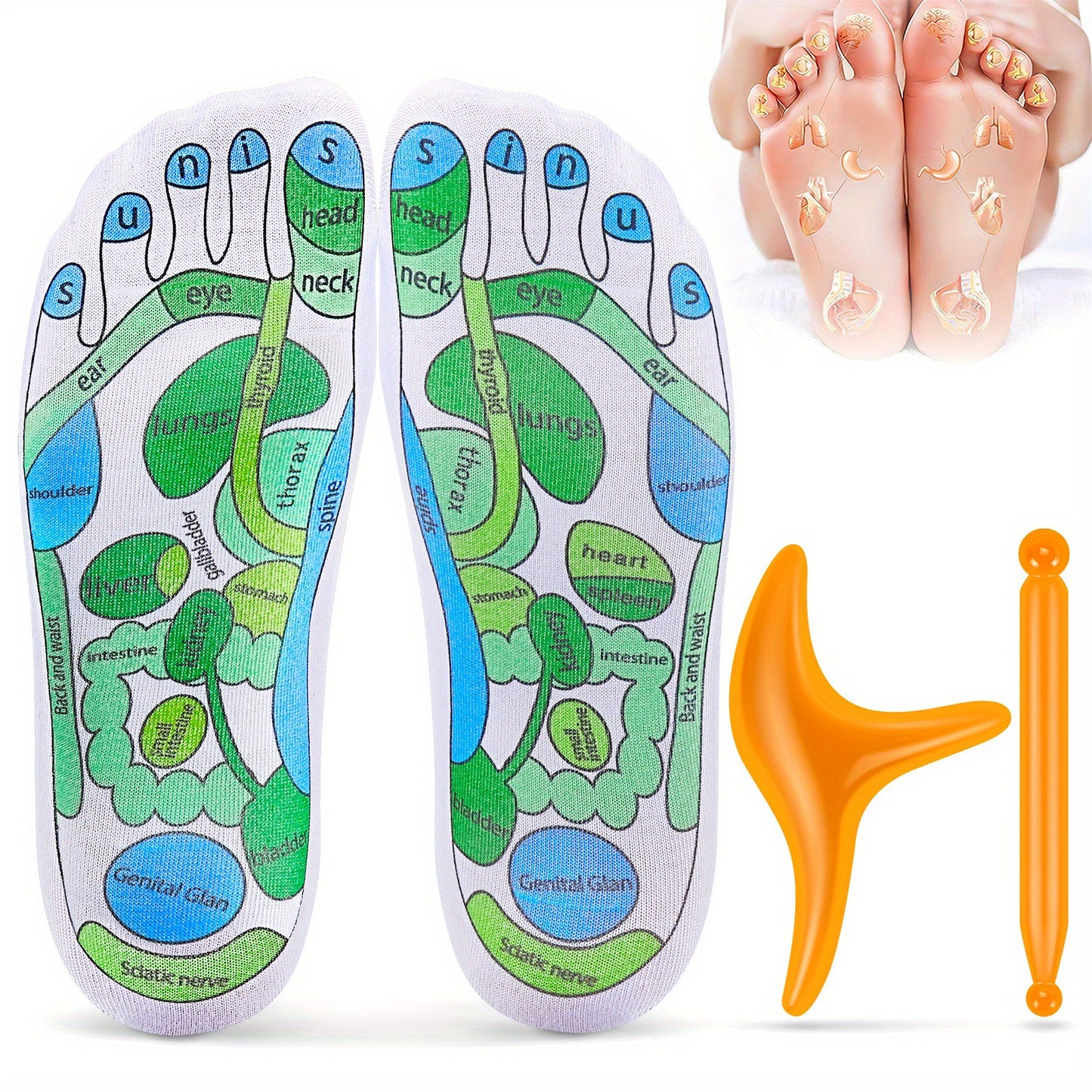 Reflexology Socks Set