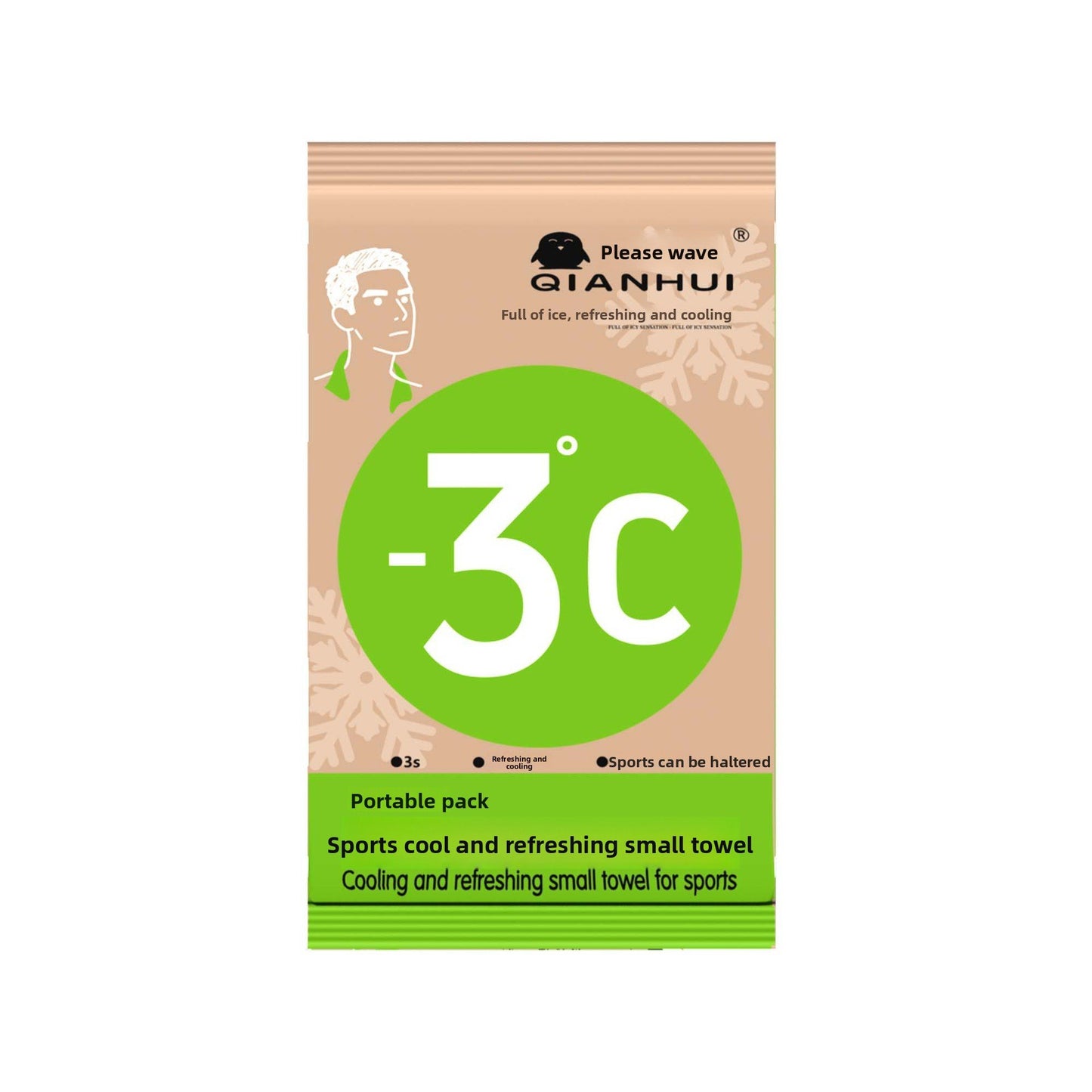 Refreshing and cooling wet wipes