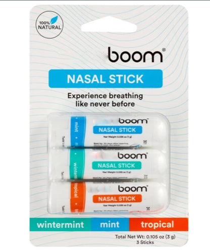 Refreshing Nasal Stick for Improved Focus and Cool Sensation.