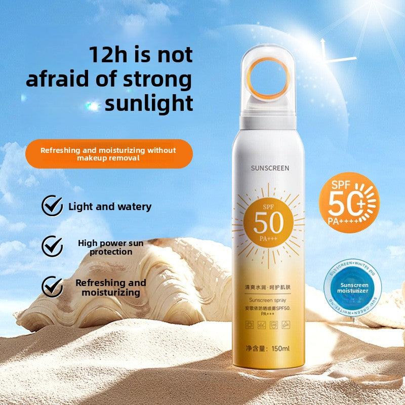 Refreshing, Non-Greasy Sunscreen Spray