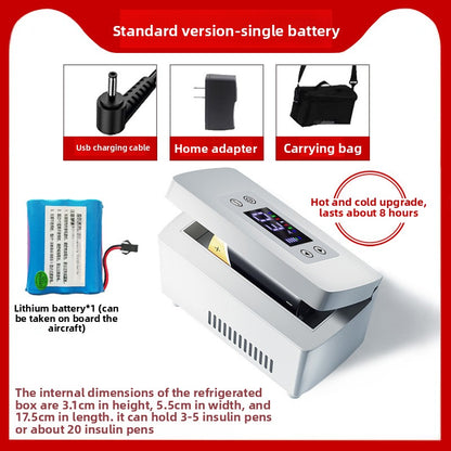 Refrigerated temperature-controlled cabinet