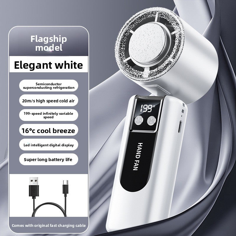 Refrigeration handheld fan