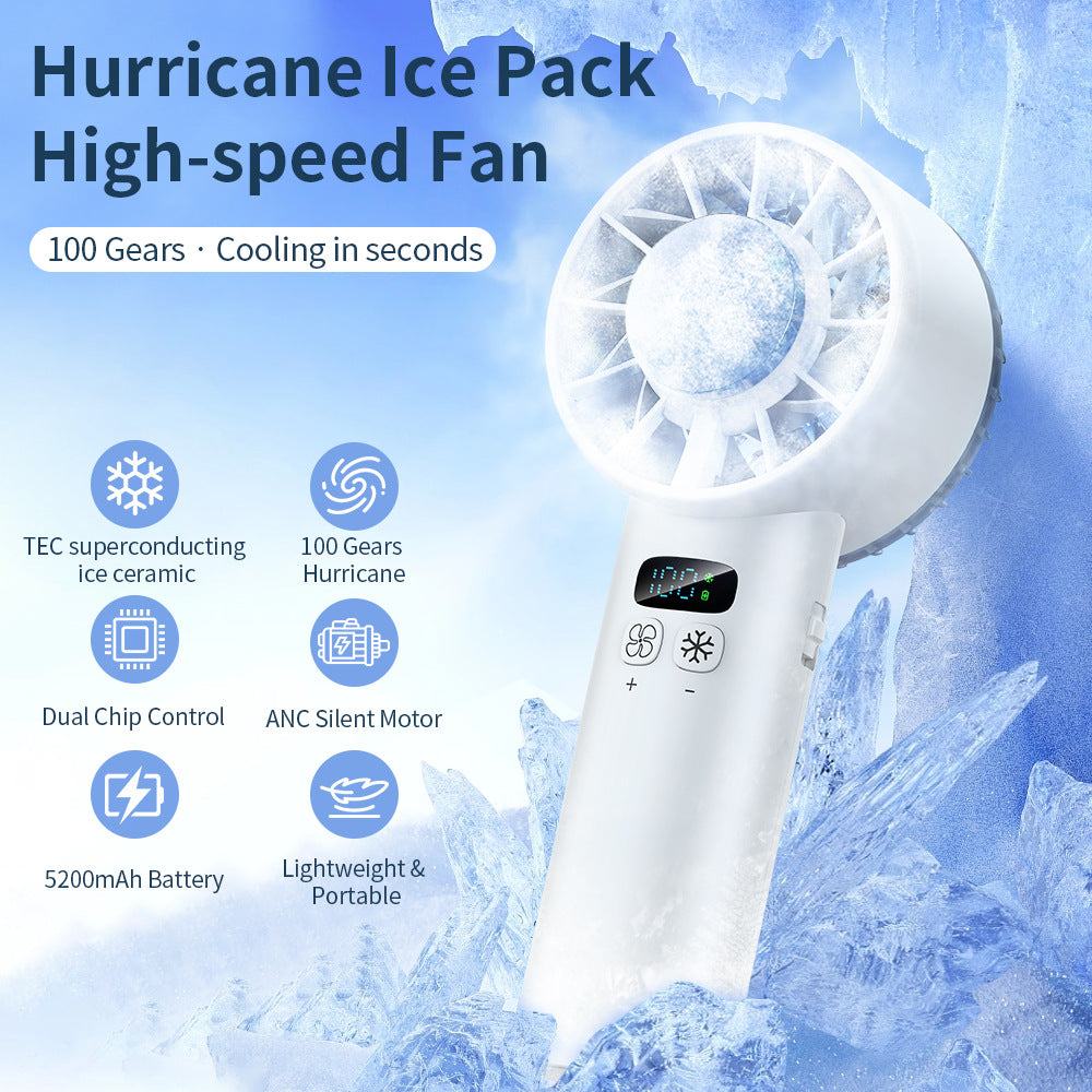 Refrigeration handheld fan