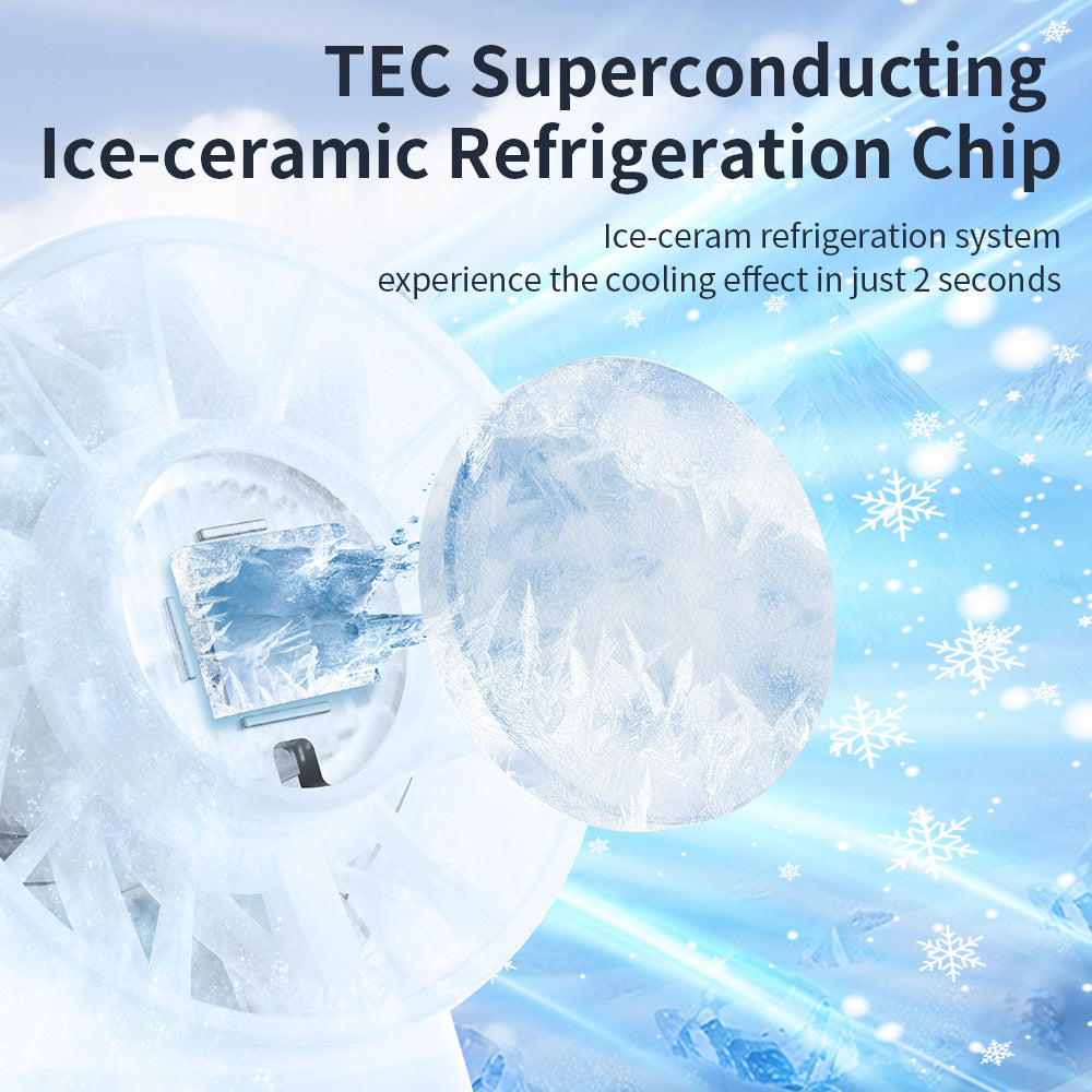 Refrigeration handheld fan